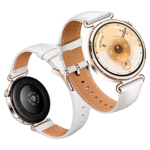 适用华为GT6表带手表GT5腕表新款专用watchgt5表带女款watch5智能高级GT男女gt5pro真皮GT2女士皮质41透气gt