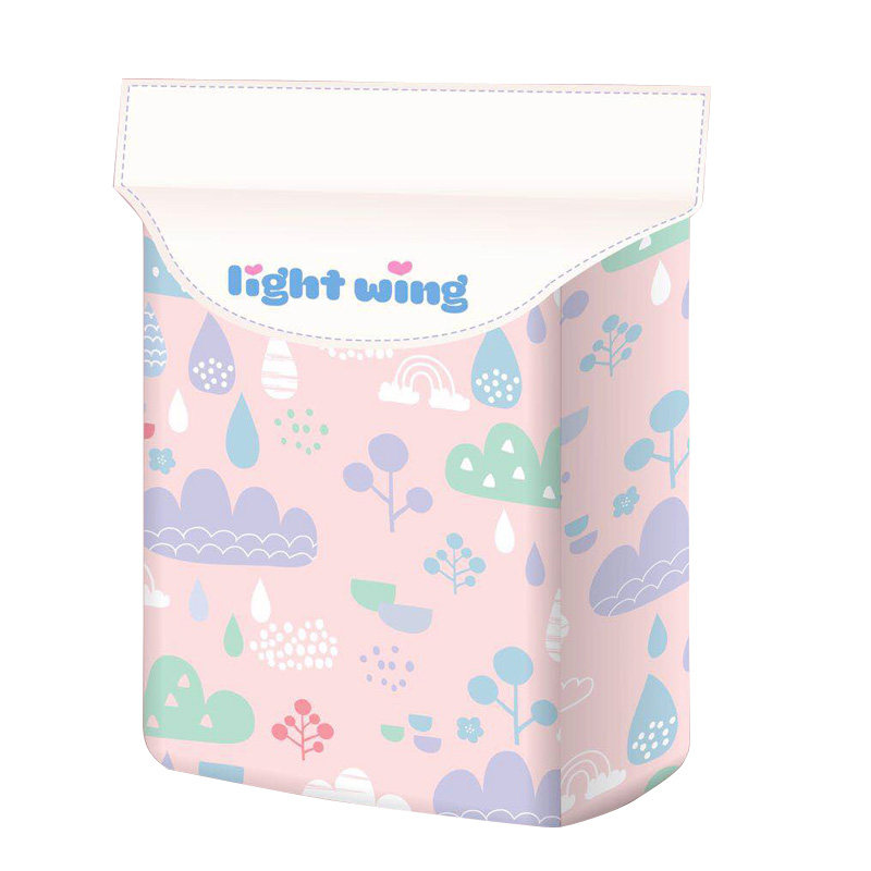 韩国light wing卫生巾护垫姨妈巾日用夜用加长防侧漏绵柔安舒睡裤