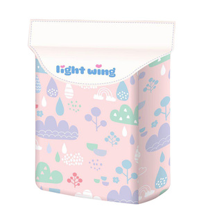 韩国light wing卫生巾护垫姨妈巾日用夜用加长防侧漏绵柔安舒睡裤