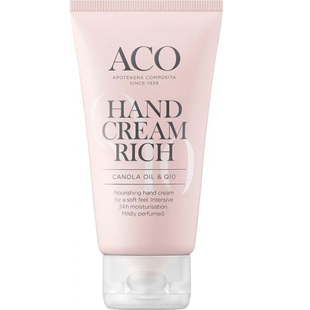 瑞典ACO Hand Cream Rich护手霜75mL辅酶Q10 滋润补水不油腻