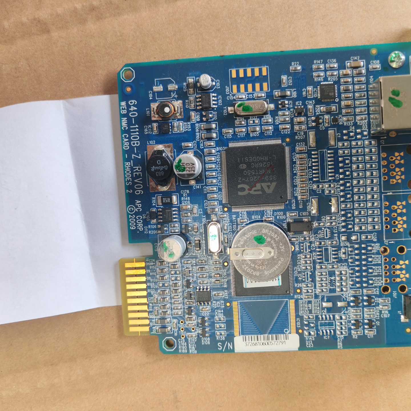 施耐德APC AP9630网络管理卡,型号AP9630CH,