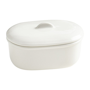 蒸锅专用陶瓷碗带盖子烤盘烤箱家用微波炉白色蒸蛋炖汤蒸饭甜点碗