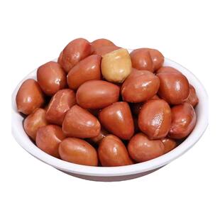 油炸花生米螺蛳粉桂林米粉红皮盐咸味香酥花生米净重10斤开店商用