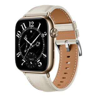 适用于荣耀亲选ROSSINI手表2i真皮表带智能运动手表watch2i男女通用皮质腕带新款时尚高级替换带表链配件夏