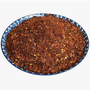 贵州断桥柴火糊辣椒面手搓糊辣椒粉熟辣椒面柴火炒制超辣胡海椒面