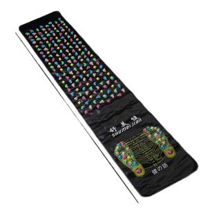 舒美健健康之路脚底按摩器仿鹅卵石踩石子路足底按摩垫足疗毯走毯