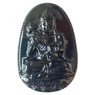 生肖马守护神大势至菩萨本命佛天然泰山玉八大守护神吊坠玉坠挂件