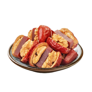 酸甜抱抱果红枣夹核桃山楂糕去核红枣大枣女生补气养血健康零食