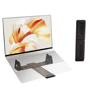 派凡轻薄笔记本增高支架便携移动多功能手机平板二合一折叠隐形电脑悬空散热底座桌面ipad立式收纳支撑架子小