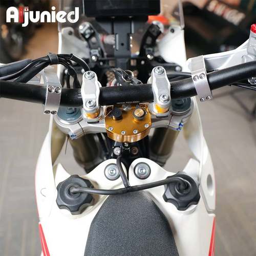 适用凯越450Rally方向阻尼器防甩头固定码转向减震器缓冲器底座