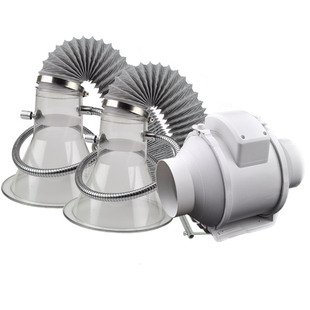 大功率静音吸烟仪焊锡吸烟罩电烙铁焊台焊接焊烟排烟仪风扇吸烟机