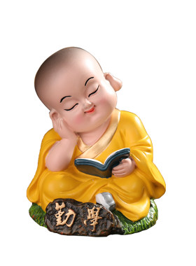 如意小和尚家居办公室送礼物摆件