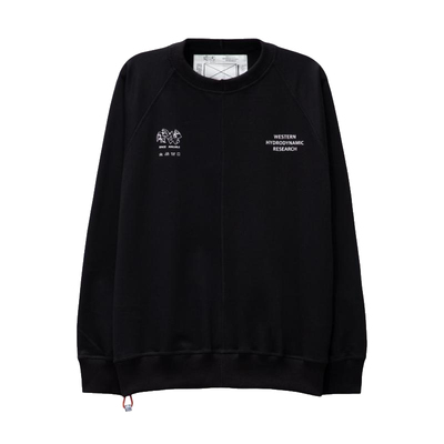 SPACE AVAILABLE SA X WHR Upcycled Logo Sweatshirt 无帽卫衣男