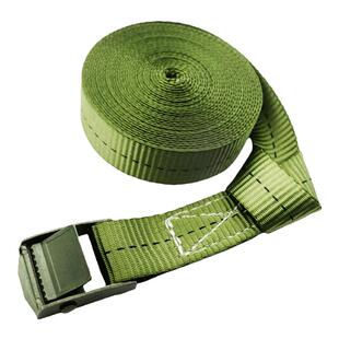 25mm军绿色压扣捆绑带涤纶收紧带1寸卡扣万用拉紧扎带行李固定绳