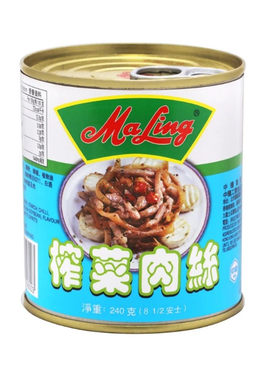 梅林牌MaLing榨菜肉丝即食罐头