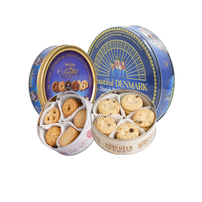 丹麦进口JACOBSENS巧克力混装黄油曲奇伴手礼特产全家福礼盒送礼