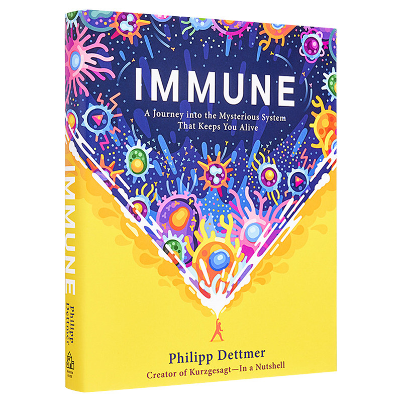英文原版 人体免疫系统奇妙之旅 战斗细胞 科普读物 Immune A Journey into the Mysterious System Philipp Dettmer 进口正版书籍