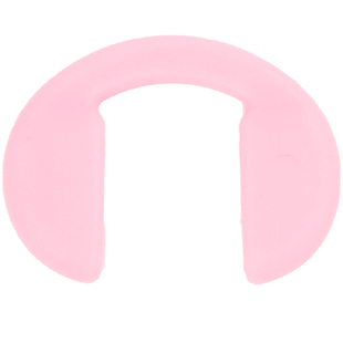 硅胶儿童眼镜配件鼻托垫连体超软防滑套U型托叶卡扣式鼻梁插入式