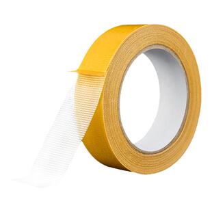 强力布基网格双面胶带高粘度撕下不留痕固定桌布墙面衣服门帘粘沙窗的胶贴玻璃瓷砖灯带布艺贴对联无痕不沾墙