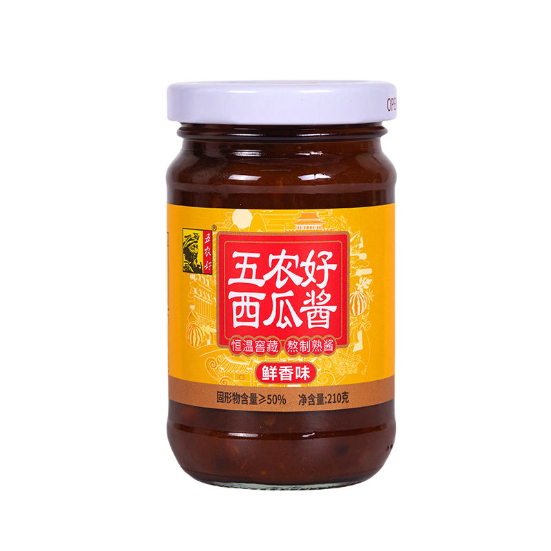 五农好西瓜酱非遗河南特产老式西瓜酱豆子豆瓣酱豆酱黄豆酱礼盒装