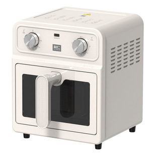 利仁KZ-J6570【双热源】不锈钢家用可视电炸锅空气炸锅6.5L烤箱