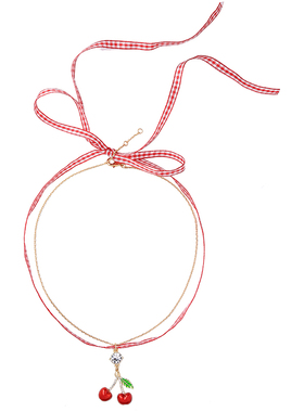 choker欧美风格森系心形女士项圈