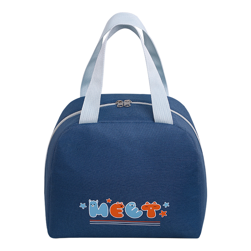 饭盒袋手提袋子保温袋饭盒包加厚铝箔学生上班族便当盒带饭装餐包