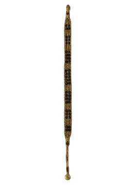 dinndinndesign黑曜石手工编织链
