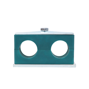 厂供轻型双孔管夹船用液压轻型塑料管夹管卡TTPG1系列管夹固定件