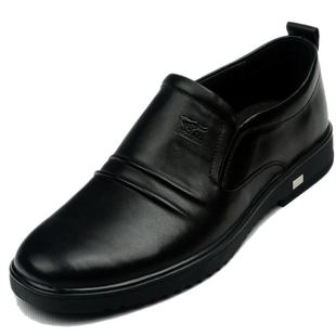 七匹狼男士皮鞋真皮软底鞋休闲鞋男鞋中年人爸爸鞋父亲中老年鞋子