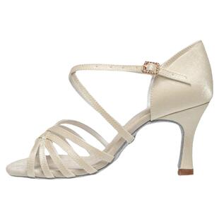 ITENDANCE专业拉丁舞鞋女中高跟软底舞蹈鞋新款中国传统色系列