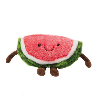 蝴蝶效应多巴胺卡通水果抱枕西瓜创意苹果公仔毛绒玩偶睡觉抱