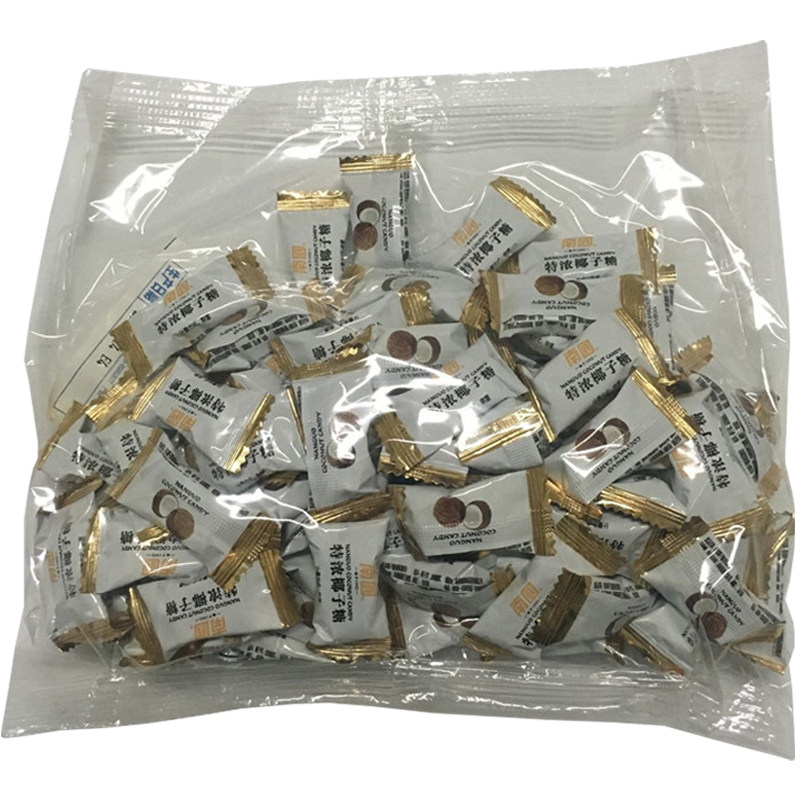 海南特产南国特浓椰子糖500g散装