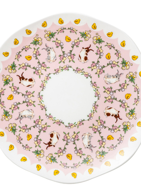 CathKidston骨瓷兔子果盘可爱