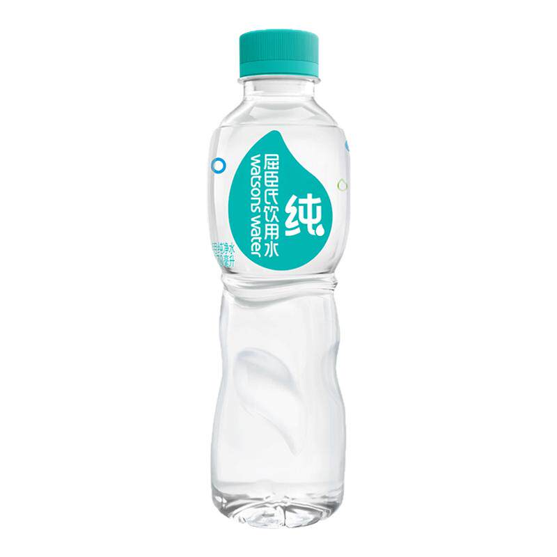 【天猫U先】屈臣氏纯净水370ml*10瓶装饮用水家庭装整箱