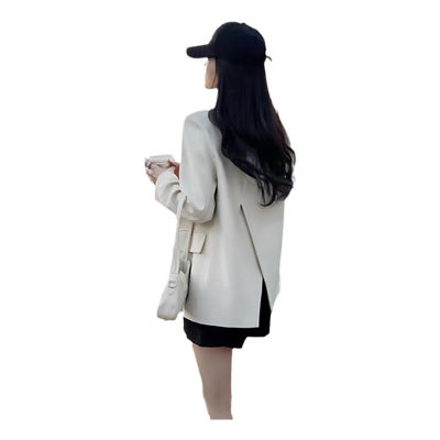 西装外套女春秋韩版短款休闲上衣