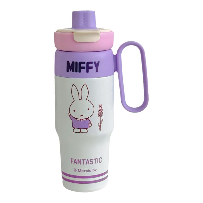 MIFFY米菲可爱冰霸杯大容量户外不锈钢保温杯运动水杯男女吸管杯