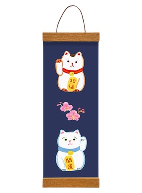 一朵苗原创厚挂卡猫咪酒瓶挂饰