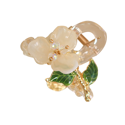 铃兰花树枝小抓夹发饰