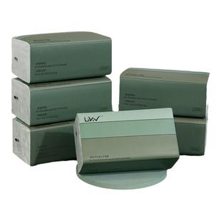 尤卡维400张100抽4层加厚家用木浆抽纸亲肤母婴适用抽取式面巾纸