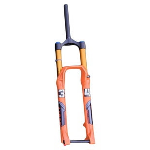 正品玛卡威前叉34管160行程桶轴100开档超软避震锁死阻尼气压前叉