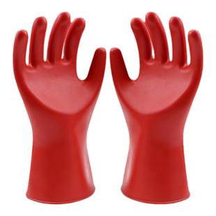 安全牌500V绝缘手套低压00级橡胶带电作业2.5千伏380V电工220V