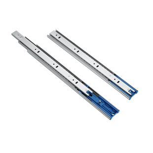 悍高抽屉轨道三节轨加厚缓冲阻尼静音导轨橱柜五金配件滑轨