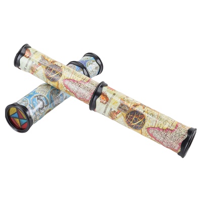 超大号30cm万花筒可伸缩旋转