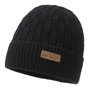 中老年人帽子男士秋冬季新款老人爸爸爷爷加绒保暖护耳针织毛线帽