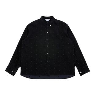 ADERERROR 24FW Product. 57衬衫金属装饰设计翻领宽松上衣