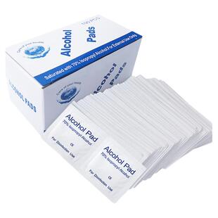 酒精棉片一次性杀菌消毒酒精棉片独立包装小片湿巾便携随身