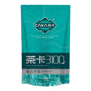 茶卡3100原古青盐320g*2袋/6袋无碘盐甲状腺专用食盐家用盐湖盐