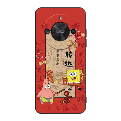 适用于荣耀x50国风卡通保护套