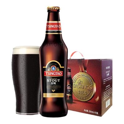 青岛啤酒黑啤330ml*10瓶